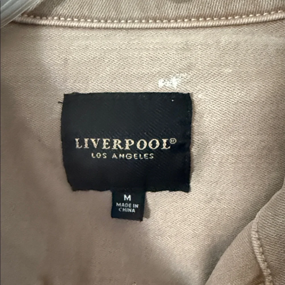 Liverpool Women's Blush Rose Denim Jacket - Picture 2 of 3